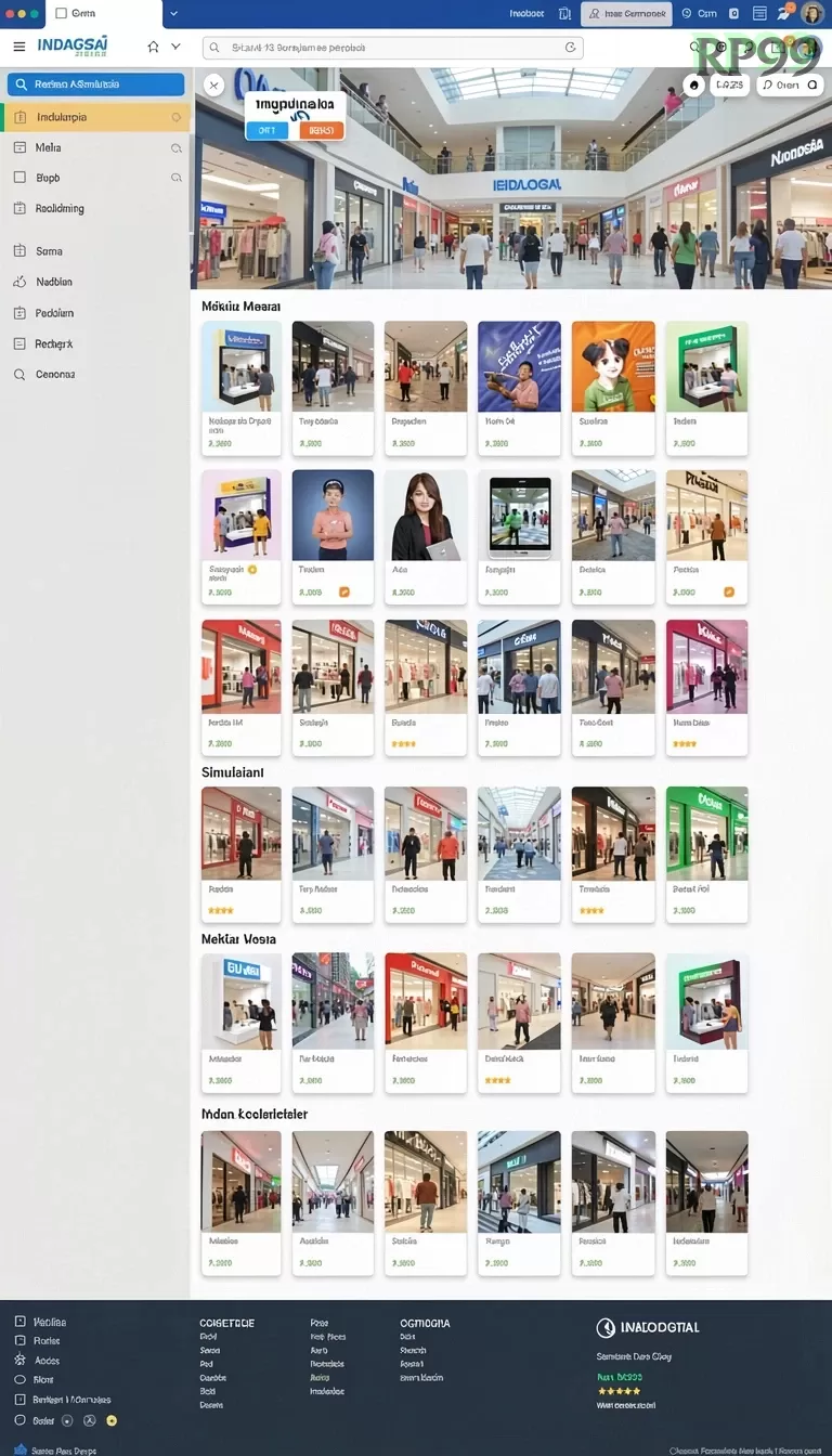 Cuplikan layar 666FF — menu navigasi