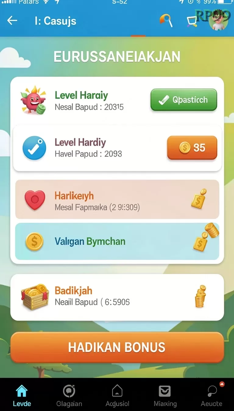 Cuplikan layar GX88 — halaman utama
