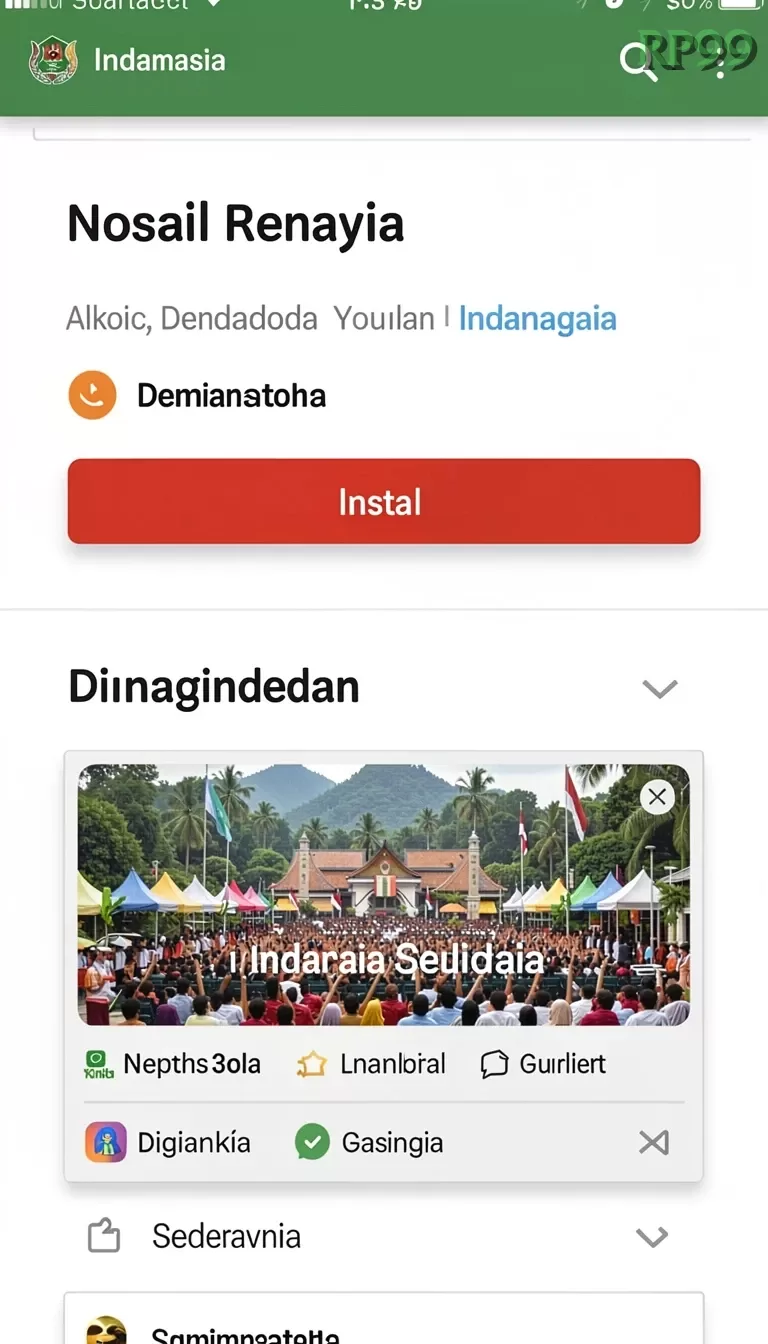 Cuplikan layar MUSANG178 — halaman utama